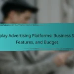 Display Advertising Platforms: Business Size, Features, and Budget